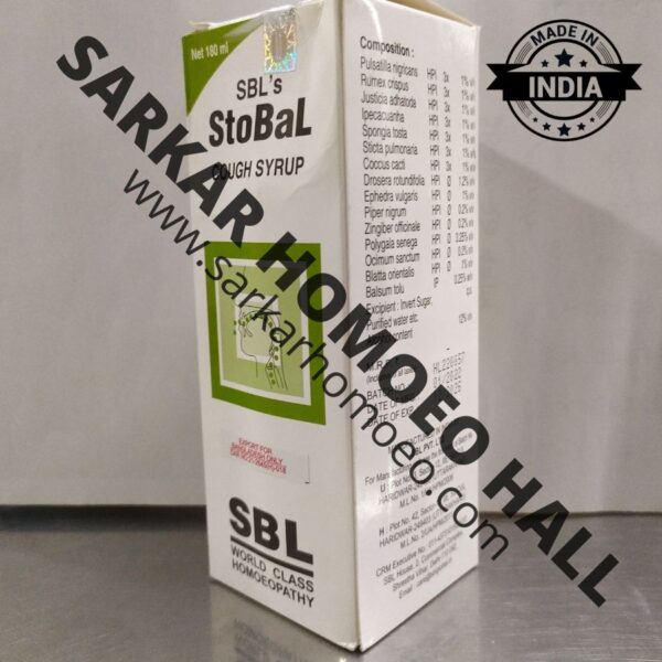 SBL's StoBal Cough Syrup