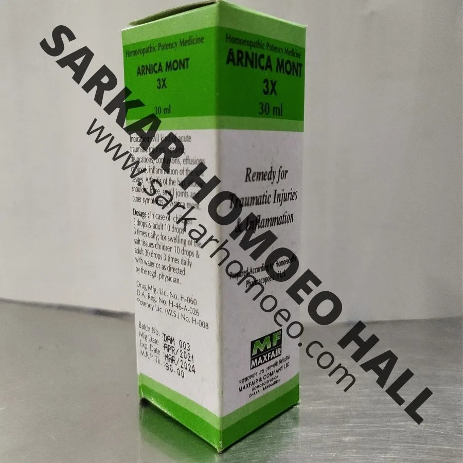 ARNICA MONT 3X Drop