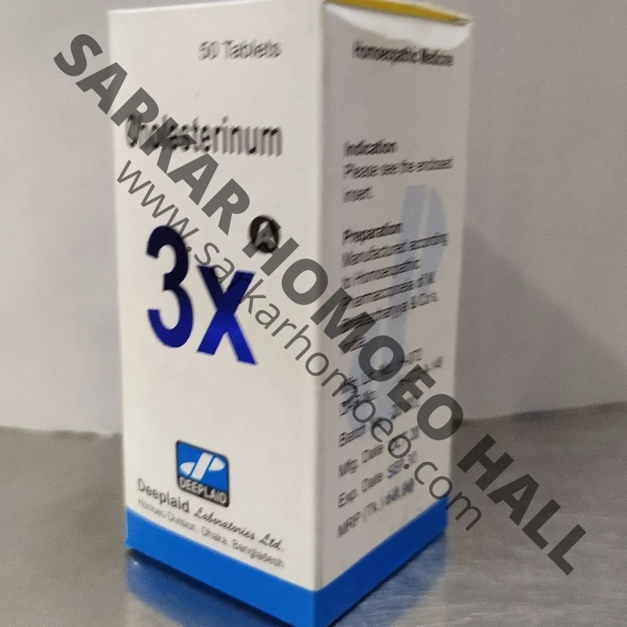 Cholesterinum 3X