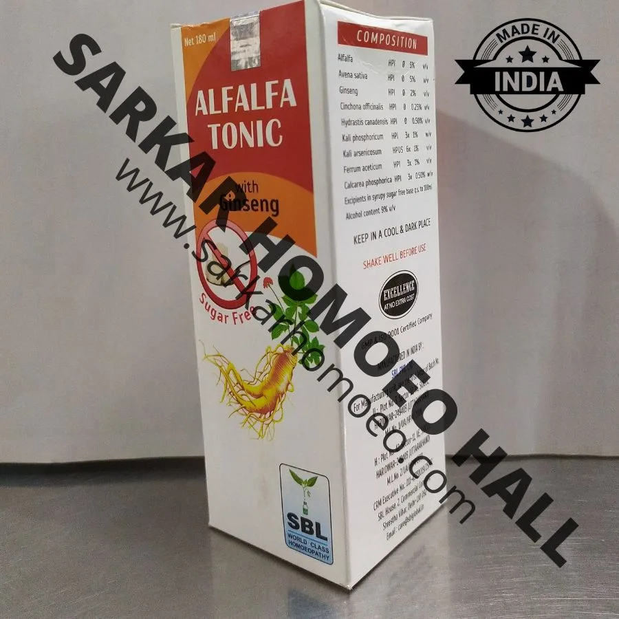 Alfalfa Tonic with Ginseng (Sugar Free)