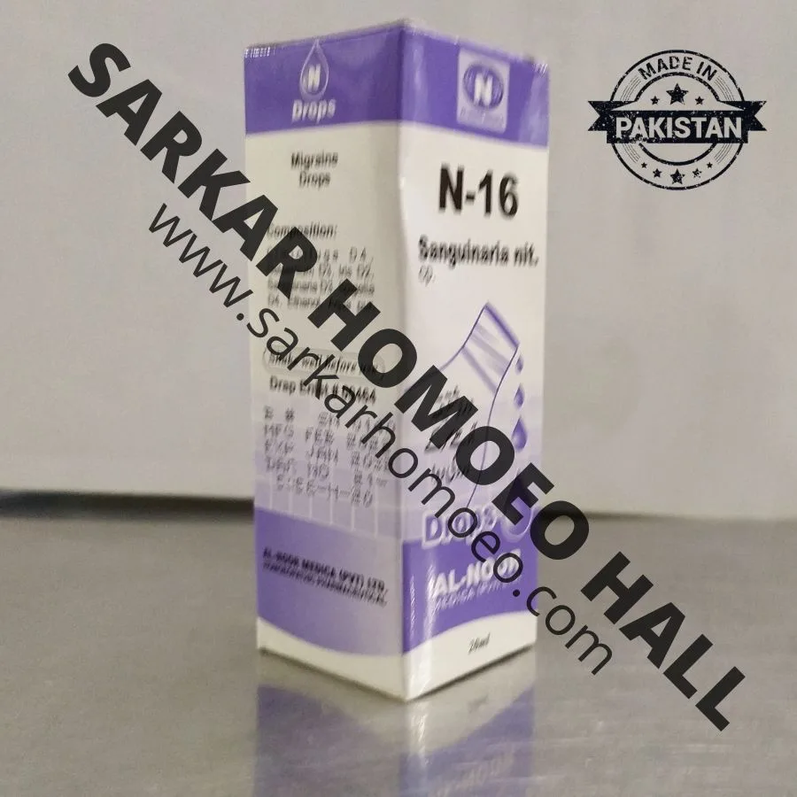 N-16 Sanguinaria Nit. (Migraine and Headache)