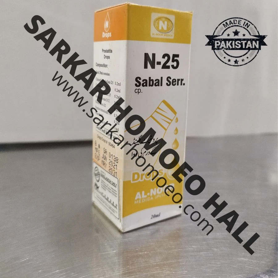 N-25 Sabal Serr. (Prostate Acute & Chronic)
