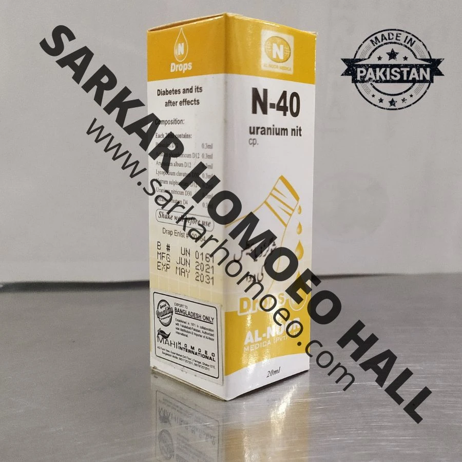 N-40 Uranium Nit (Diabetes Drops)