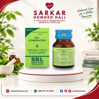 Bio-Combination No.6 (COUGH COLD & CATARRH)