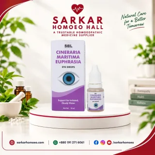 Cineraria Maritima Euphrasia Eye Drops