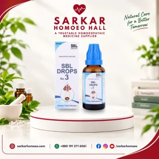 SBL Drops No-3 Urinary Tract Infection