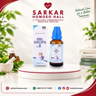 SBL Drops No-8 Allergic Rhinitis